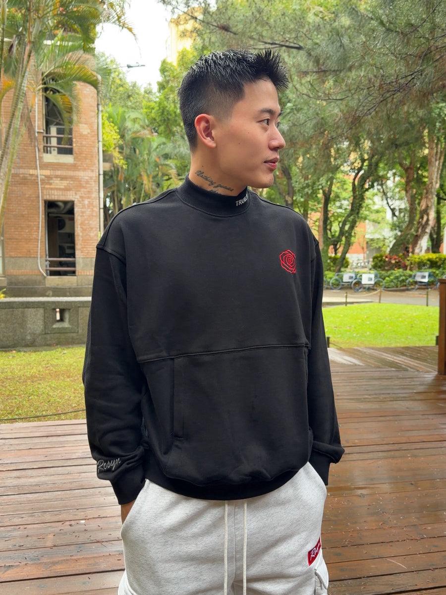 True. Enough. 小高領大學衣