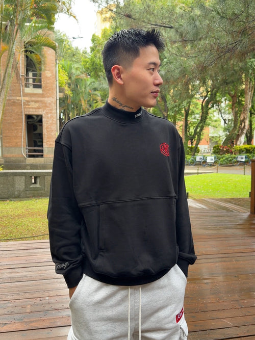 True. Enough. 小高領大學衣